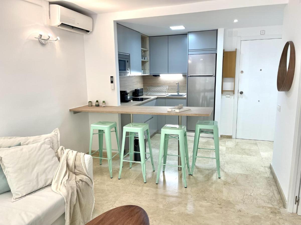 Apartbeach Michelangelo De Luxe Climatizado Y Junto Playa 08 Салоу Екстер'єр фото