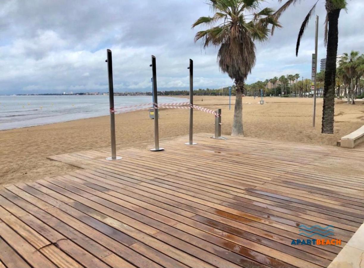 Apartbeach Michelangelo De Luxe Climatizado Y Junto Playa 08 Салоу Екстер'єр фото